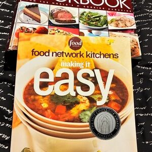 Food Network Kitchens Cookbook - Vibrant Orange and White
